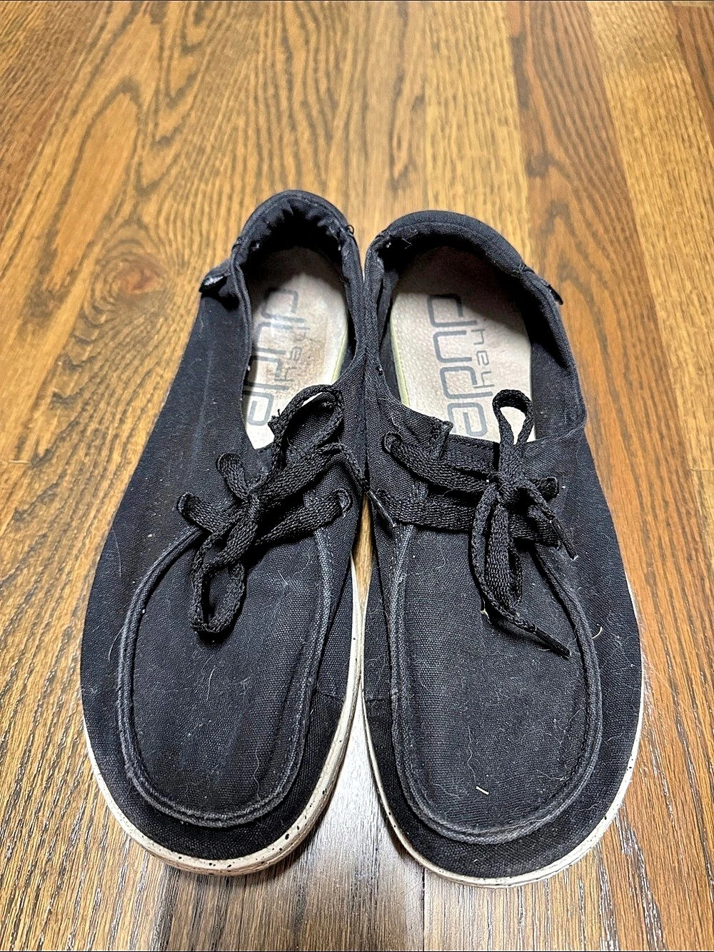 Hey Dude Wendy Black Sneakers Black US 7